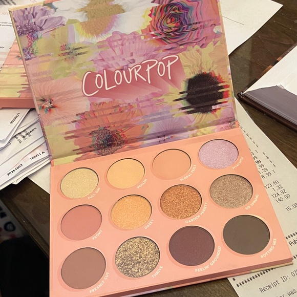 ✨ColourPop Heavy Petal pressed powder palette NWT NIB - Picture 6 of 7